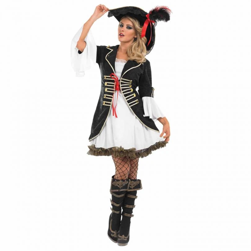Womens Buccaneer Pirate Costume 3 Womens Buccaneer Pirate Costume