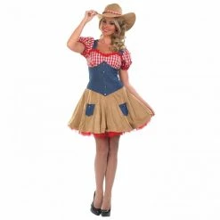 Womens Cowgirl Costume -Clipper Teas shop 5 0 5055305428733.main