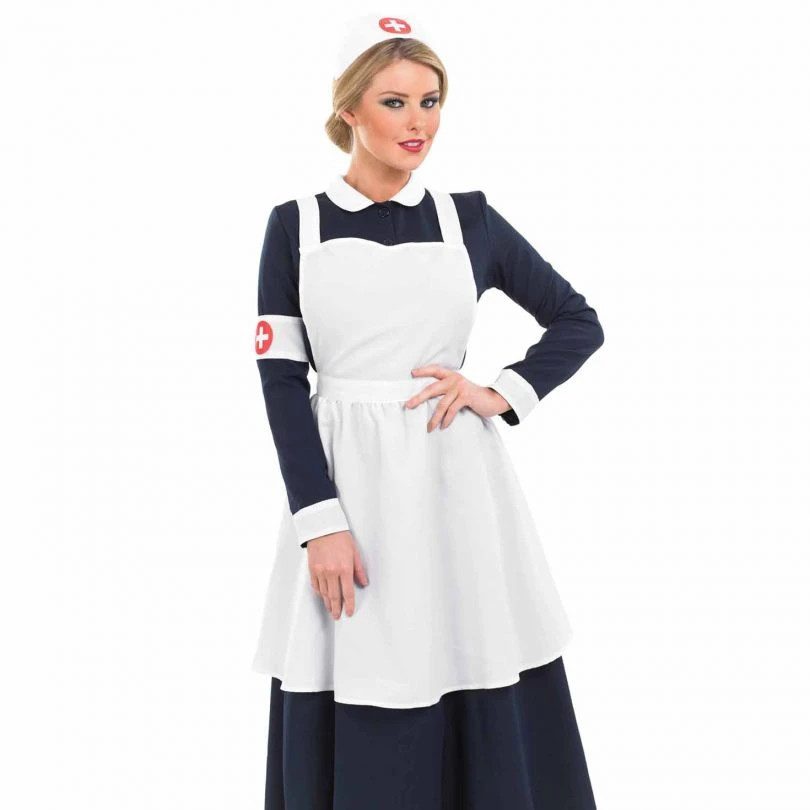 Womens Victorian Nurse Dress 5 Womens Victorian Nurse Dress - Image 3