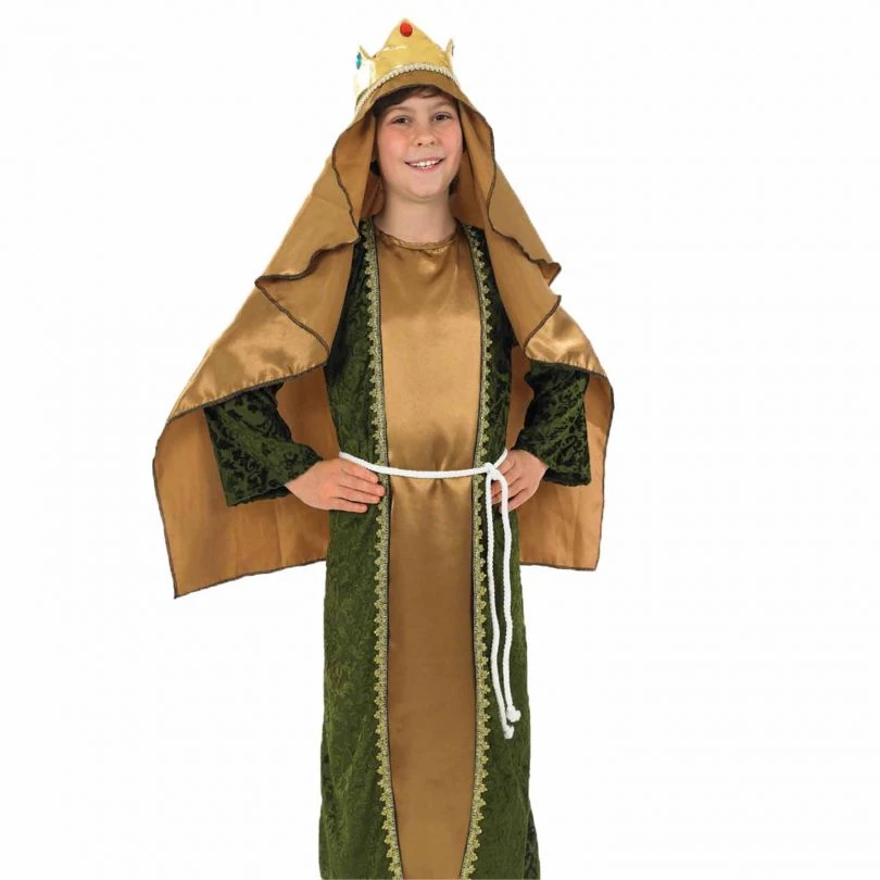 Kids Nativity Gold Wise Man Costume 5 Kids Nativity Gold Wise Man Costume - Image 3