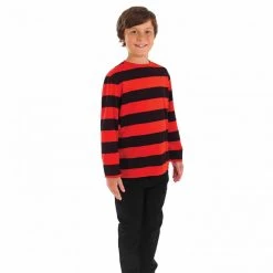Kids Black & Red Striped Jumper 7 Kids Black & Red Striped Jumper -Clipper Teas shop 5 0 5055305443866.pt01