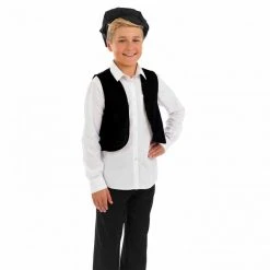 Kids Victorian Waistcoat & Cap Costume 7 Kids Victorian Waistcoat & Cap Costume -Clipper Teas shop 5 0 5055305444221.pt01
