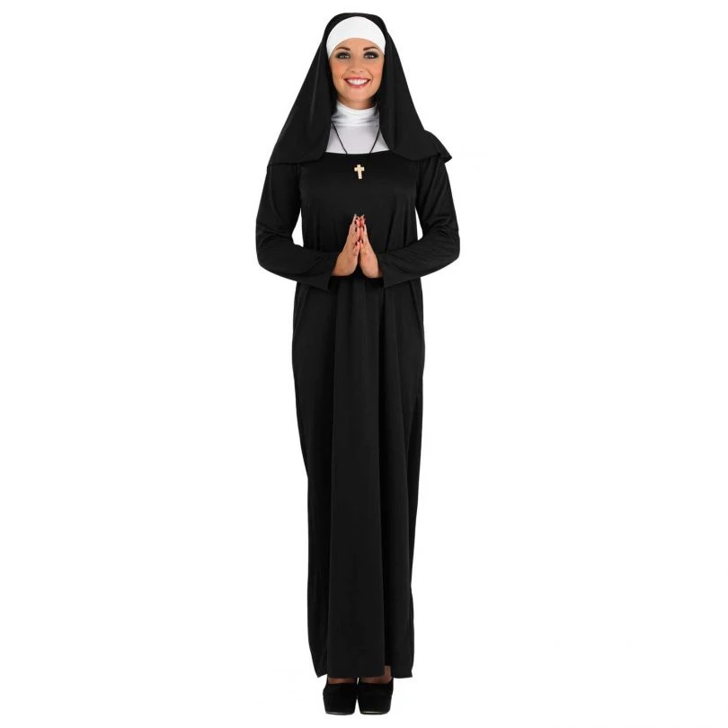 Womens Nun Costume 4 Womens Nun Costume - Image 2
