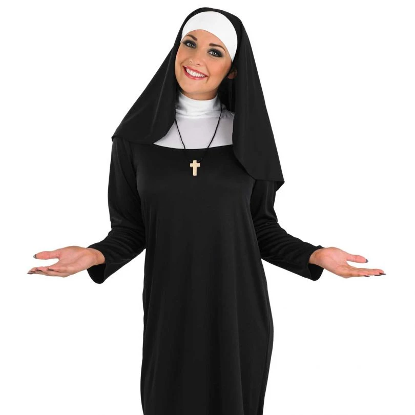 Womens Nun Costume 5 Womens Nun Costume - Image 3