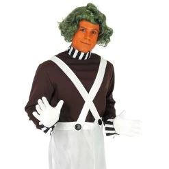 Mens Chocolate Factory Worker Costume -Clipper Teas shop 5 0 5055305452301.pt01