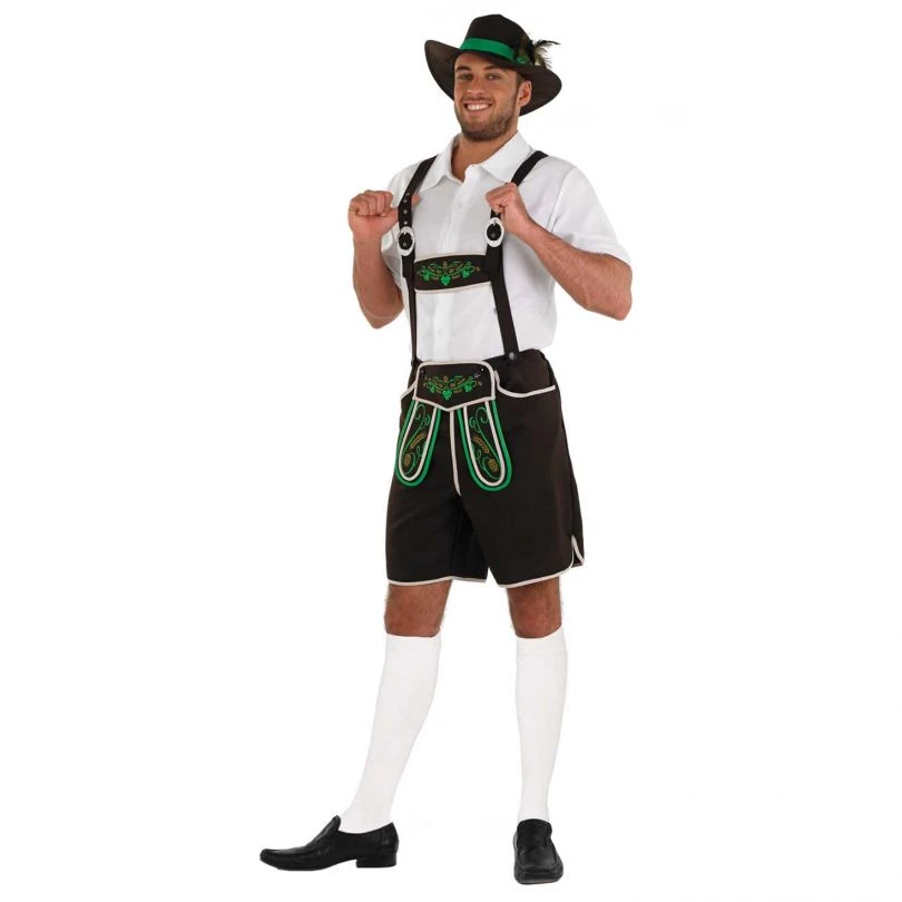 Mens Lederhosen Costume 4 Mens Lederhosen Costume - Image 2