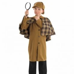 Kids Victorian Detective Costume -Clipper Teas shop 5 0 5055305464281.pt01
