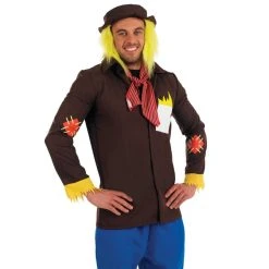 Mens Scarecrow Suit Costume -Clipper Teas shop 5 0 5055305466506.pt01