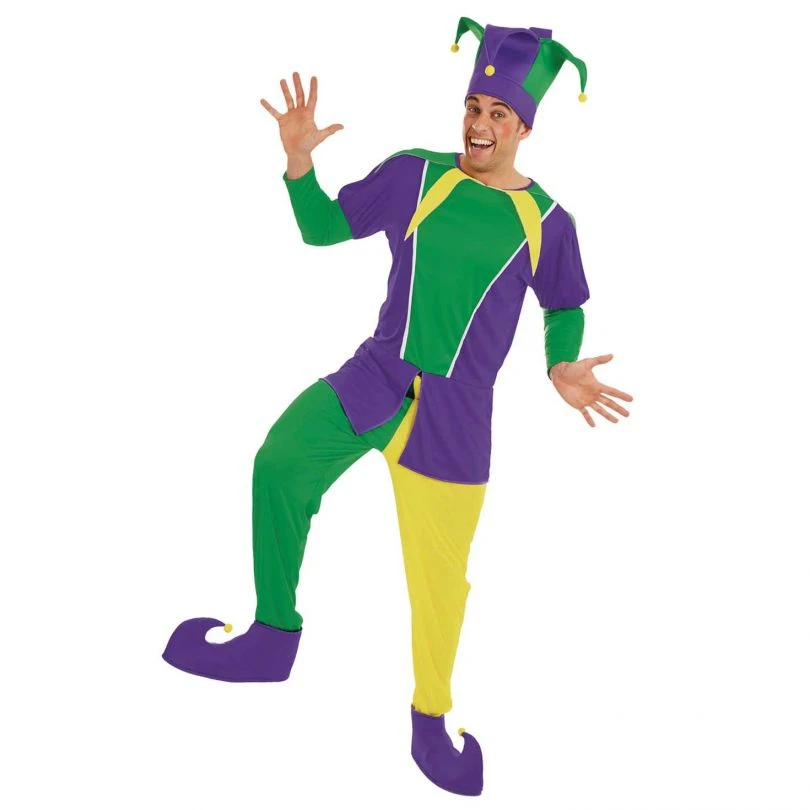 Mens Jester Costume 4 Mens Jester Costume - Image 2