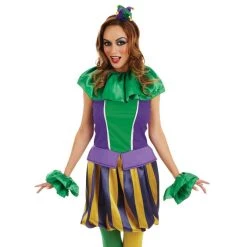 Womens Carnival Jester Costume -Clipper Teas shop 5 0 5055305468838.pt01