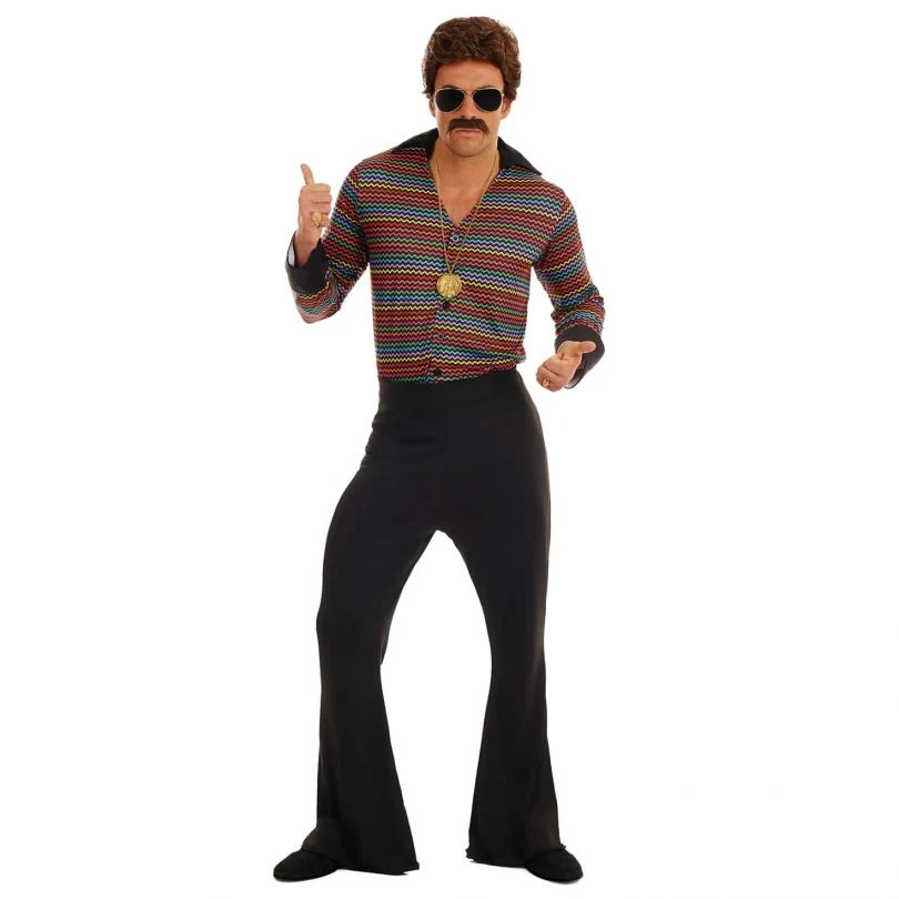 Mens Disco Fever Costume 3 Mens Disco Fever Costume