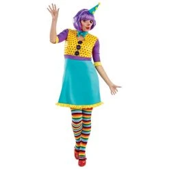 Womens Cheeky Clown Costume