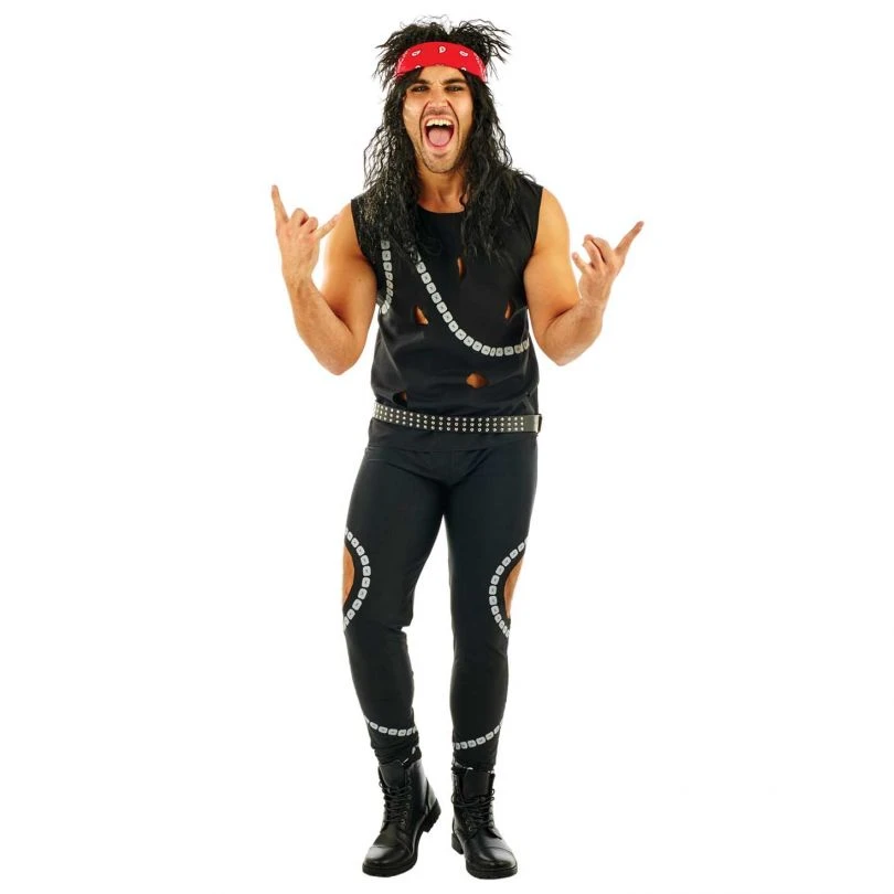 Mens Glam Rocker Costume 4 Mens Glam Rocker Costume - Image 2