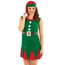 Womens Classic Elf Costume 7 Womens Classic Elf Costume -Clipper Teas shop 5 0 5055305477847.pt01