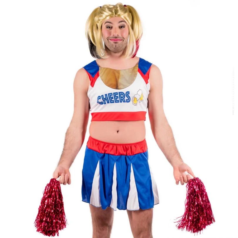 Mens Cheerleader Costume 5 Mens Cheerleader Costume - Image 3