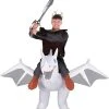 White Ride On Dragon Inflatable Costume -Clipper Teas shop 61cps7tbmrl. ac ux679
