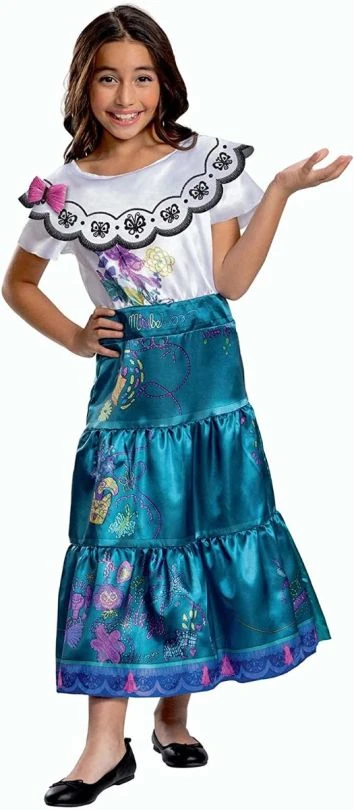 Kids Disney Encanto Mirabel Deluxe Costume 3 Kids Disney Encanto Mirabel Deluxe Costume