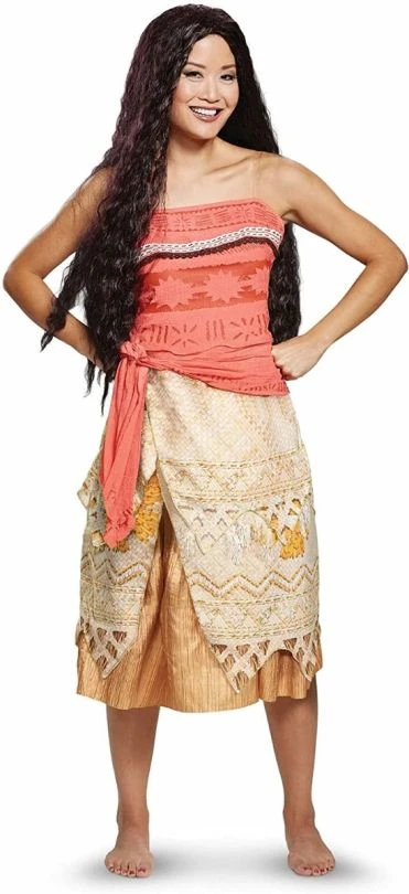 Women's Moana Disney Classic Costume 3 Women's Moana Disney Classic Costume