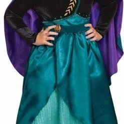 Kids Disney Frozen Queen Anna Deluxe Costume