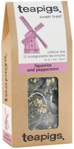 Teapigs Liquorice & Peppermint Tea Bags 3 Teapigs Liquorice & Peppermint Tea Bags