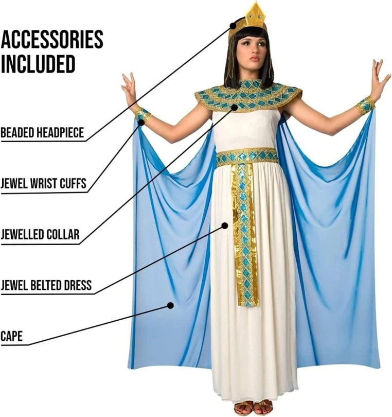 Womens Cleopatra Costume 4 Womens Cleopatra Costume - Image 2