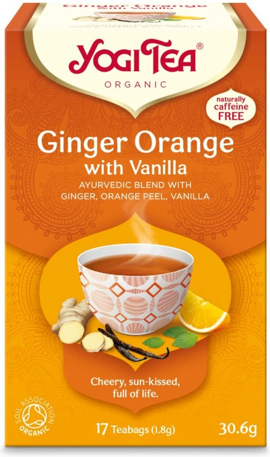 Yogi Tea® Ginger Orange With Vanilla 17 Tea Bags 3 Yogi Tea® Ginger Orange With Vanilla 17 Tea Bags