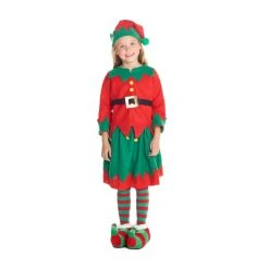 Kids Christmas Elf Costume