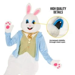 Men's Deluxe Easter Bunny Costume -Clipper Teas shop 887513093824.pt06