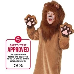 Kids Lion Deluxe Costume 13 Kids Lion Deluxe Costume -Clipper Teas shop 887513098836.pt03