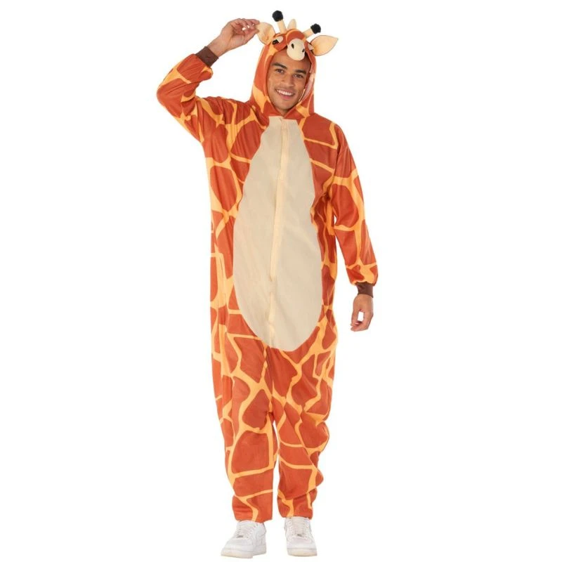 Mens Giraffe Onesie Costume 5 Mens Giraffe Onesie Costume - Image 3