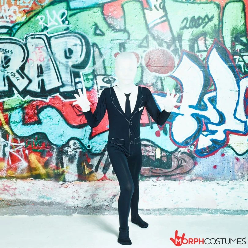 Kids Slenderman Morphsuit 5 Kids Slenderman Morphsuit - Image 3