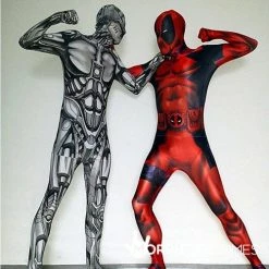 Deluxe Deadpool Morphsuit 12 Deluxe Deadpool Morphsuit -Clipper Teas shop 8 8 887513005803.pt08