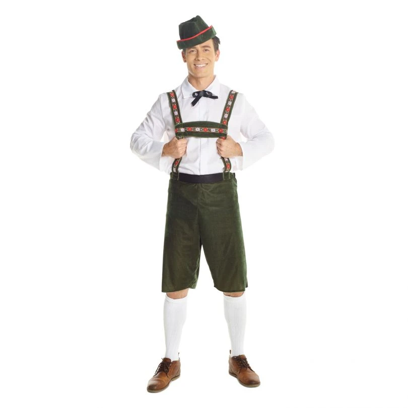 Mens Lederhosen Costume 4 Mens Lederhosen Costume - Image 2