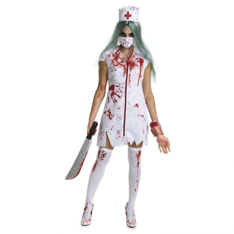 Womens Zombie Nurse Costume 5 Womens Zombie Nurse Costume - Image 3