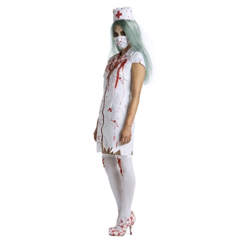 Womens Zombie Nurse Costume 7 Womens Zombie Nurse Costume - Image 5