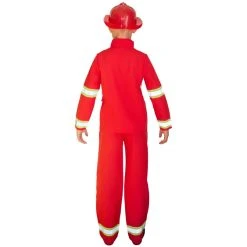 Kids Red Fire Fighter Costume -Clipper Teas shop 8 8 887513033387.pt01