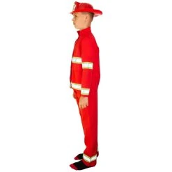Kids Red Fire Fighter Costume -Clipper Teas shop 8 8 887513033387.pt02