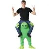 Alien Piggyback Costume 2 Alien Piggyback Costume -Clipper Teas shop alien piggyback costume