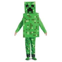 Kids Minecraft Creeper Costume