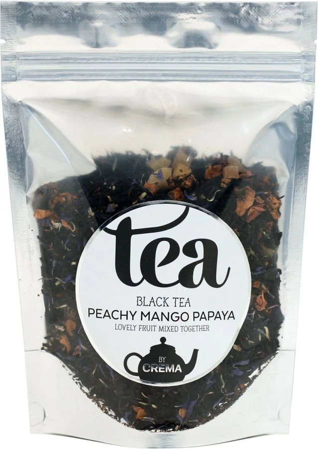 Crema Black Tea Peachy Mango Papaya 125 G 4 Crema Black Tea Peachy Mango Papaya 125 G - Image 2