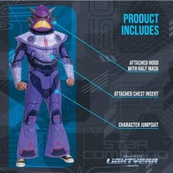Mens Disney Emperor Zurg Toy Story Costume -Clipper Teas shop dis141519 lightyear zurg classic adult feature 02