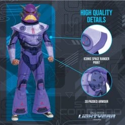 Mens Disney Emperor Zurg Toy Story Costume -Clipper Teas shop dis141519 lightyear zurg classic adult feature 03