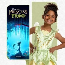 Kids Disney Princess Tiana Classic Costume 10 Kids Disney Princess Tiana Classic Costume -Clipper Teas shop disk140549 tiana classic kids feature 01