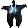 Black Light Up Inflatable Megamorph -Clipper Teas shop inflatable black megamorph suit