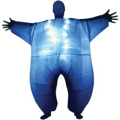 Blue Light Up Inflatable Megamorph