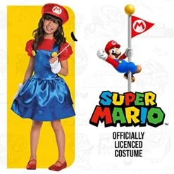 Kids Super Mario Bros Skirt Costume -Clipper Teas shop kids mario skirt 2