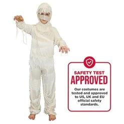 Kids Mummy Costume 7 Kids Mummy Costume -Clipper Teas shop kids mummy costume safety approved