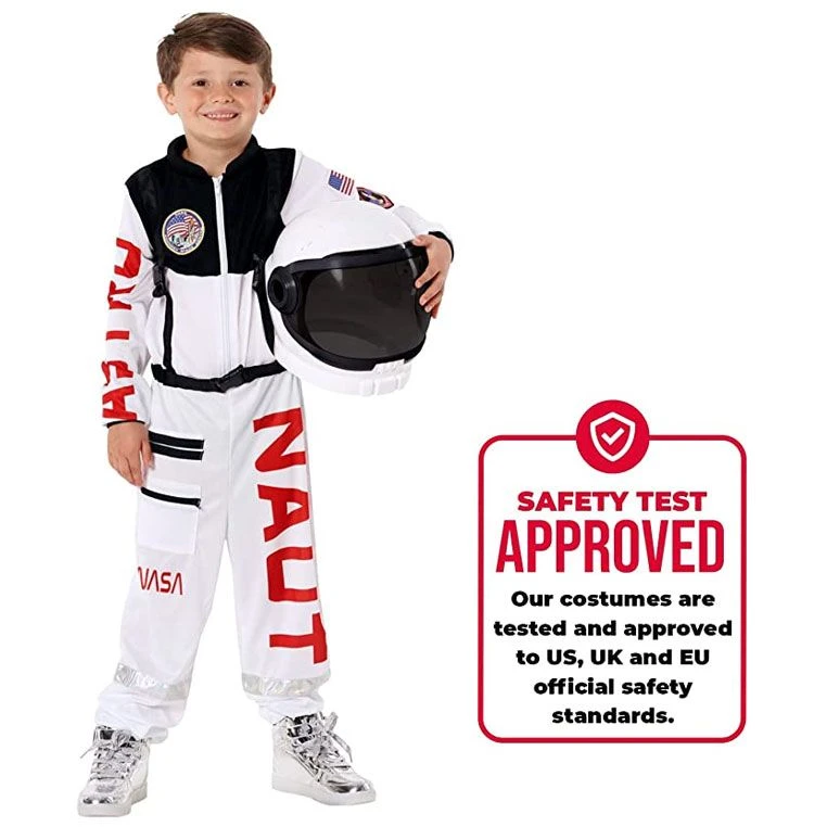Kids White Astronaut Costume 7 Kids White Astronaut Costume - Image 5