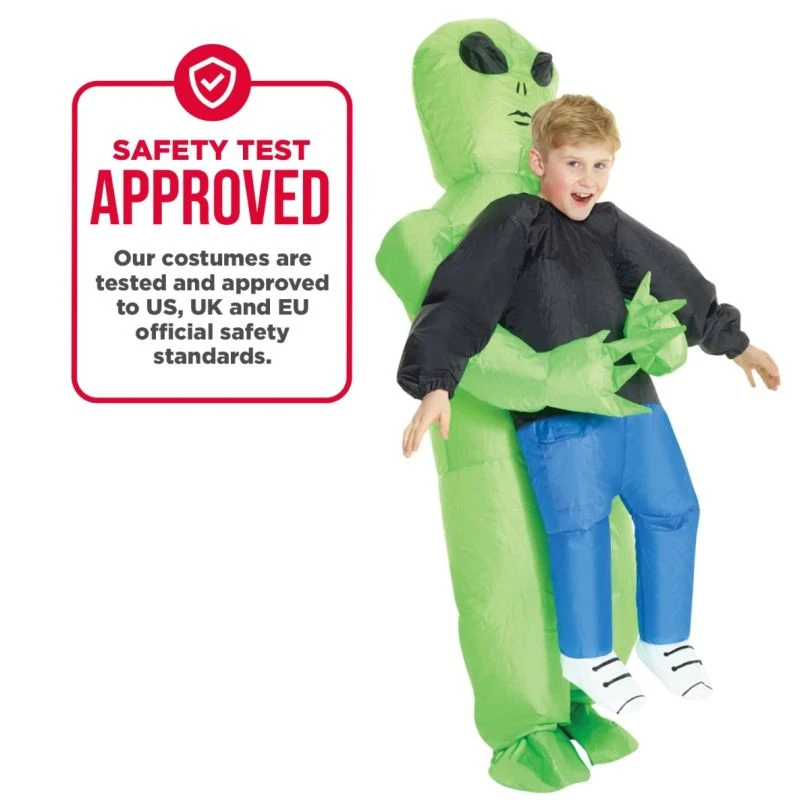 Kids Pick Me Up Alien Inflatable Costume 9 Kids Pick Me Up Alien Inflatable Costume - Image 7