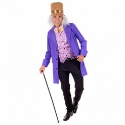 Mens Chocolate Factory Owner Costume -Clipper Teas shop m1 2 7 2770